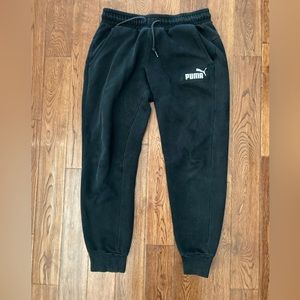 Men’s Puma Black Medium Joggers Pants